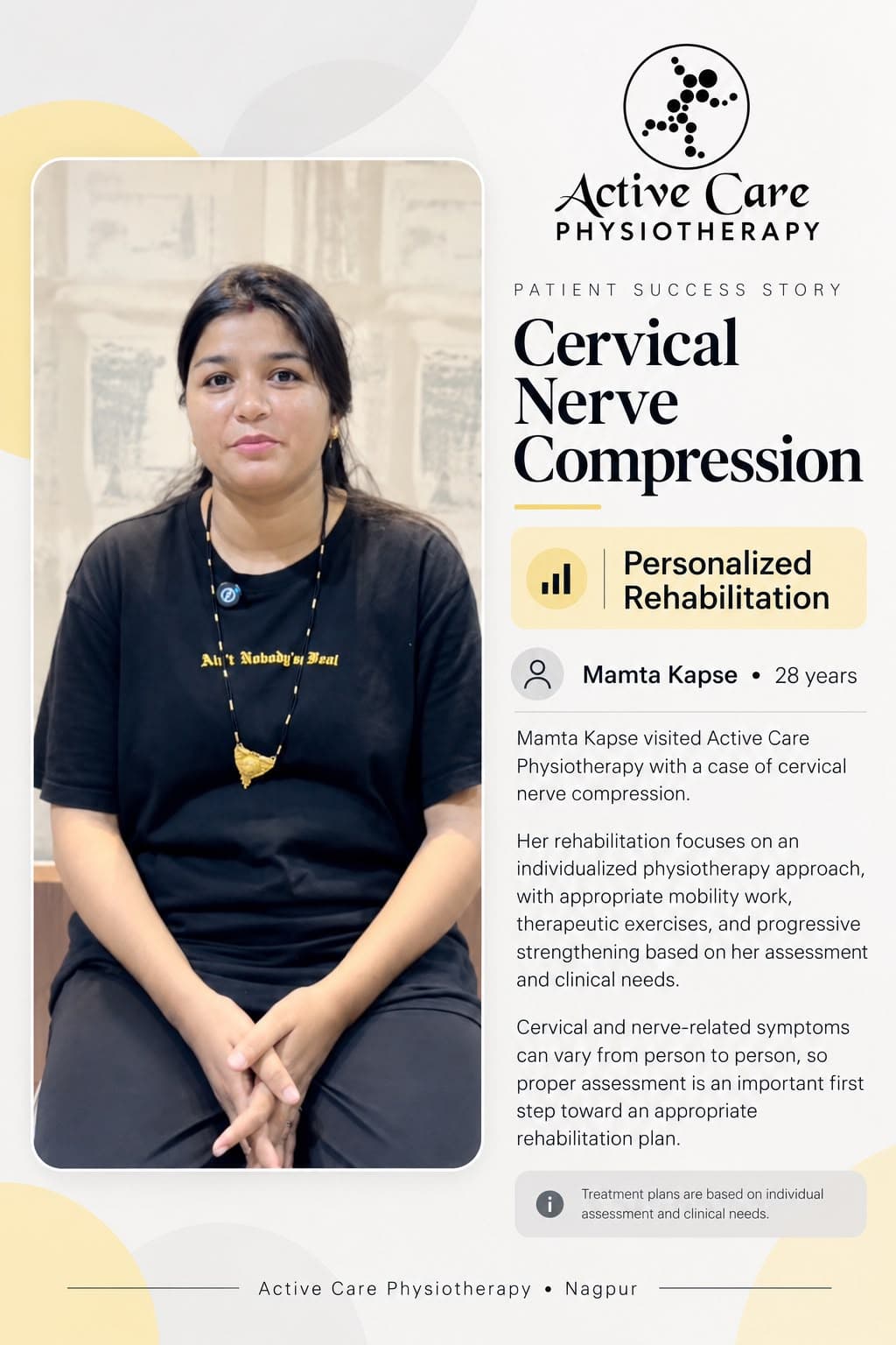Mamta Kapse — Cervical Nerve Compression