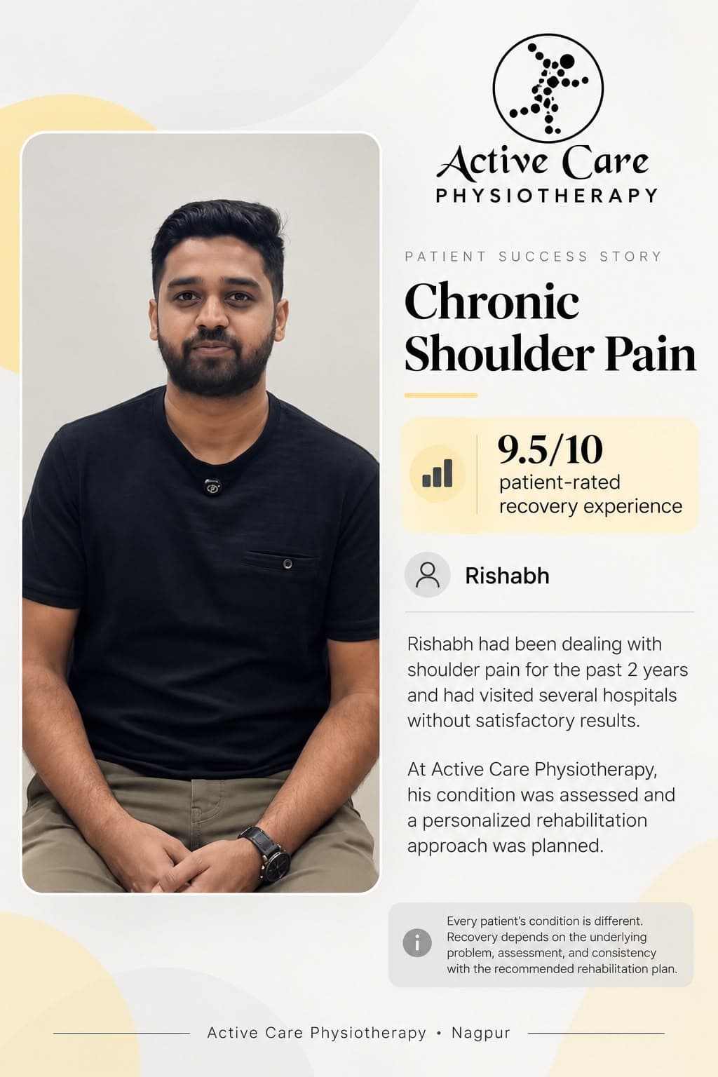 Rishabh — Chronic Shoulder Pain