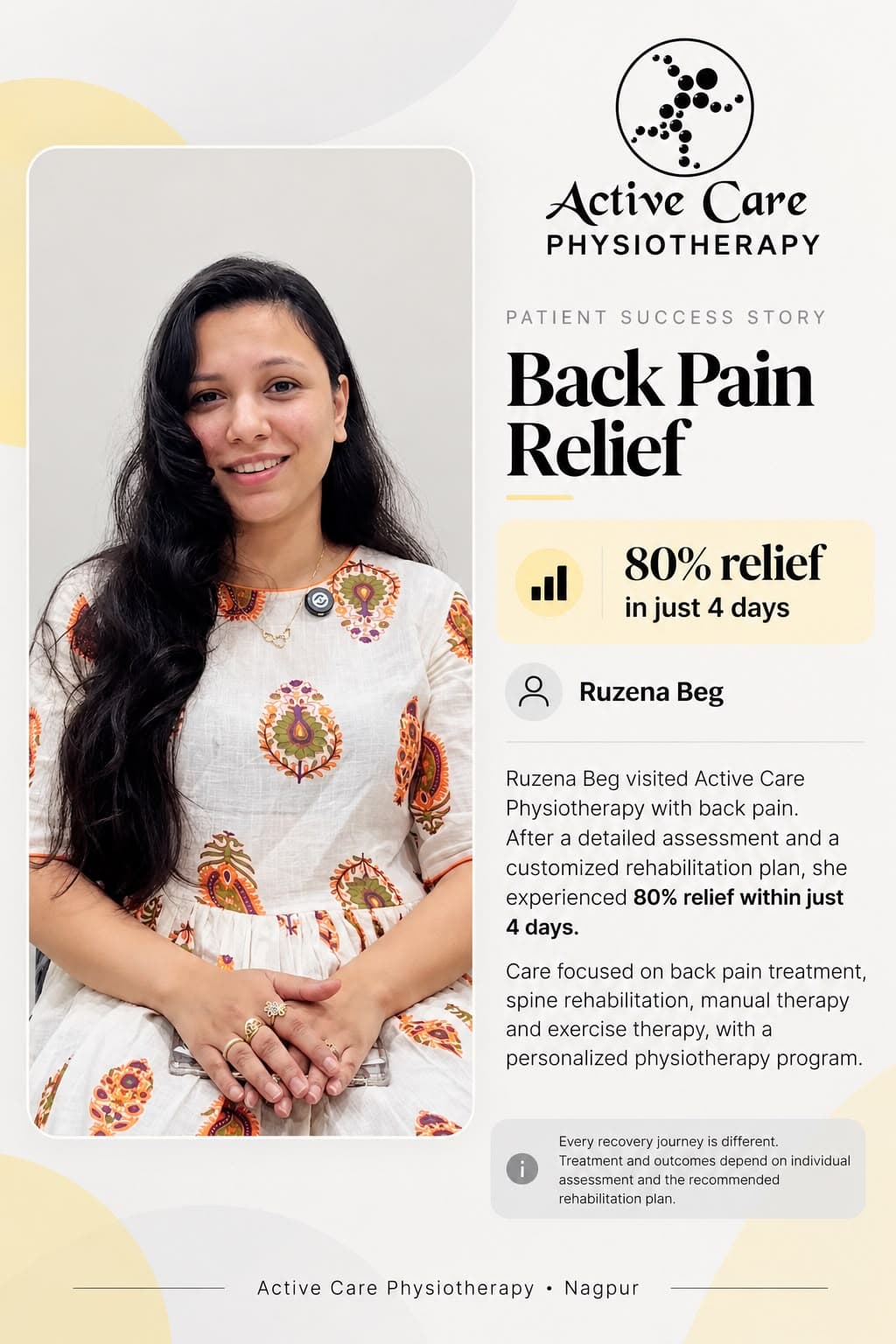 Ruzena Beg — Back Pain Relief